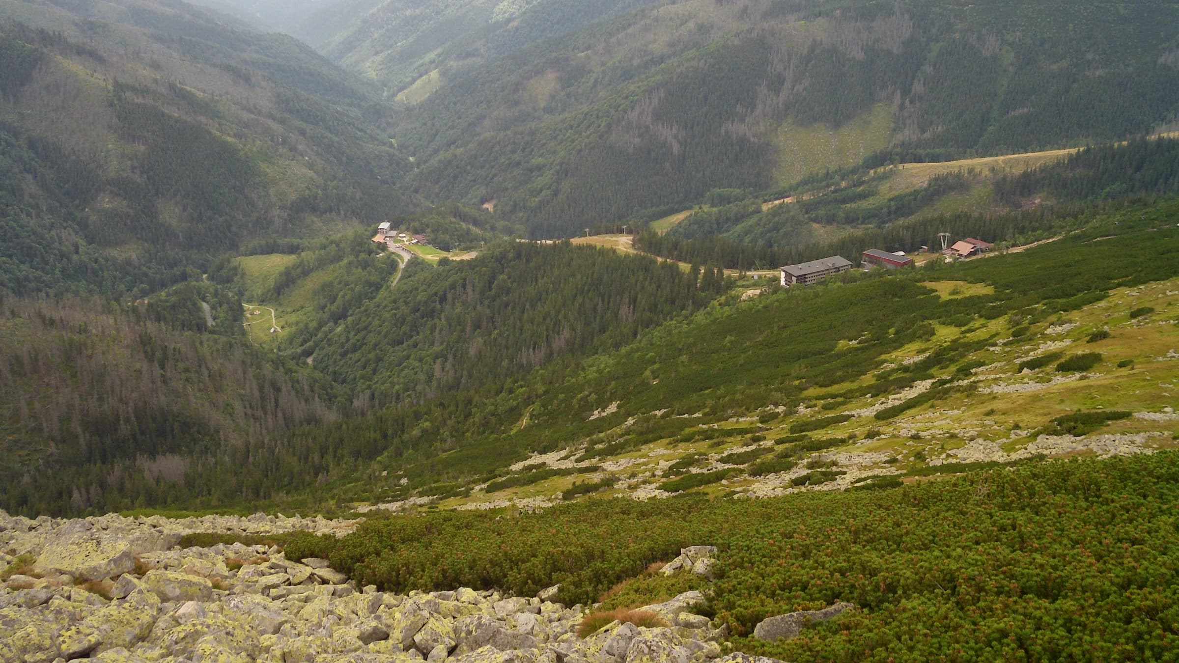 Cesta hrdinov SNP landscape certificate route preview in Slovakia