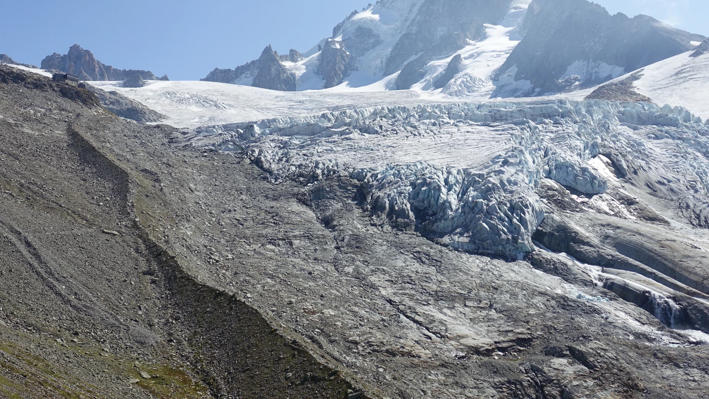 Tour du Mont Blanc landscape certificate route preview in France and Italy and Switzerland