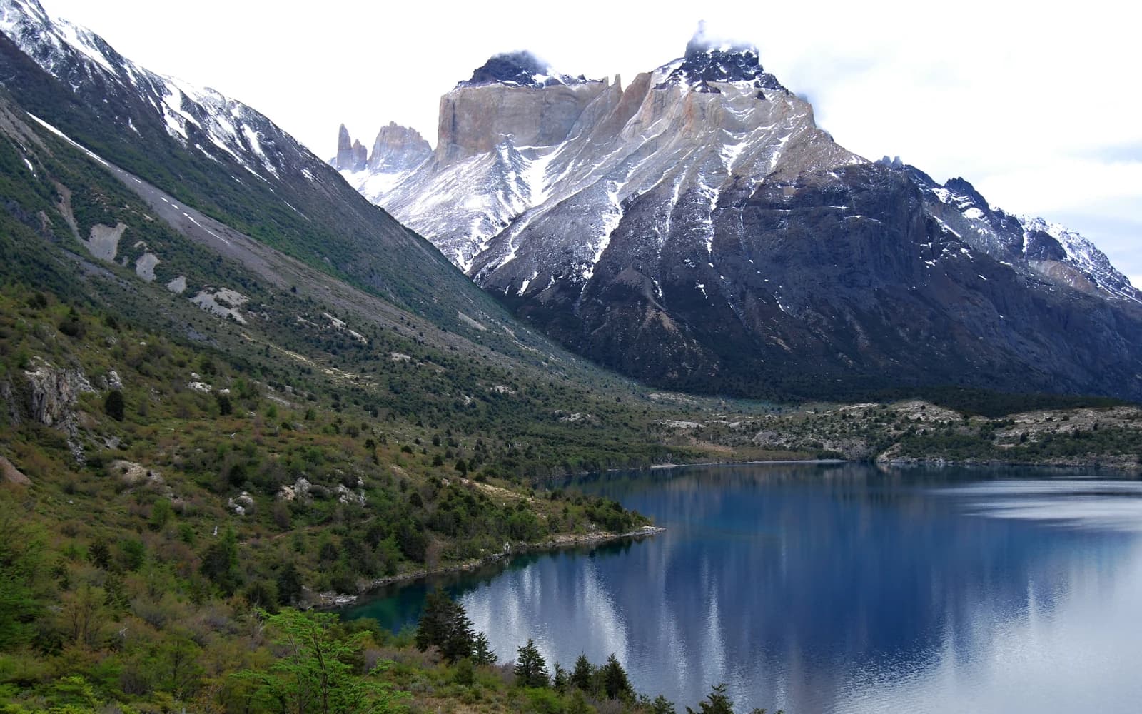 W Trek landscape certificate route preview in Chile